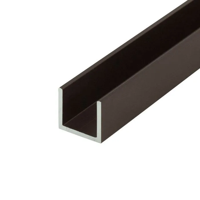 U Channel For Led Lighting Strips Edge Trim Pvc Molding Band Shape 3mm U-shape Clip Profile Extrusion Plastic