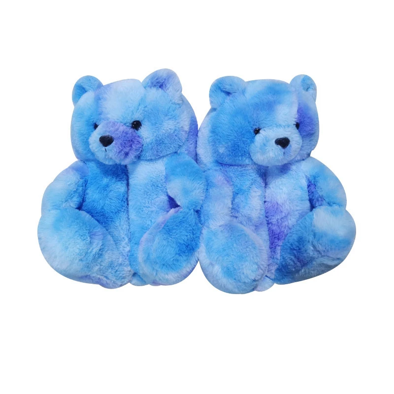 

Mom and Me Teddy Bear Slippers Durable Wholesale Teddy Bear Slippers Adult Teddy Bear Slippers, Customized color