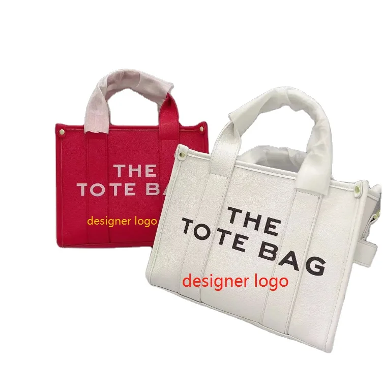 

2022 New fashion the tote bag with custom printed logo with zipper marc the tote handbag Jacobs