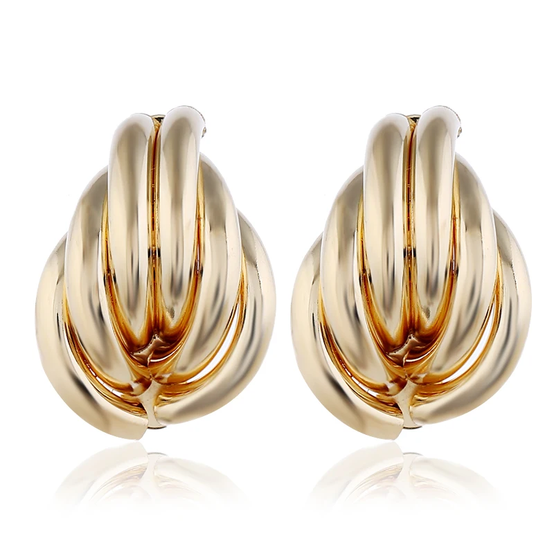 fashion indian gold earrings For Women Wholesale N91040