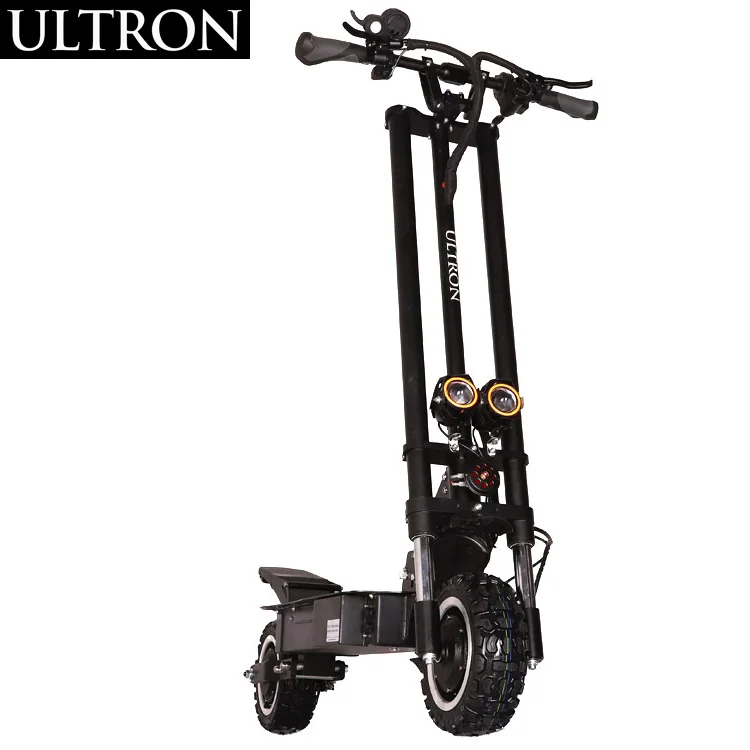 ULTRON T118 Strong Powerful Foldable 60V3200W High Speed 80Km/h 2 Wheel Adult 11 Inch Dual Motor Off Road Electric Scooter