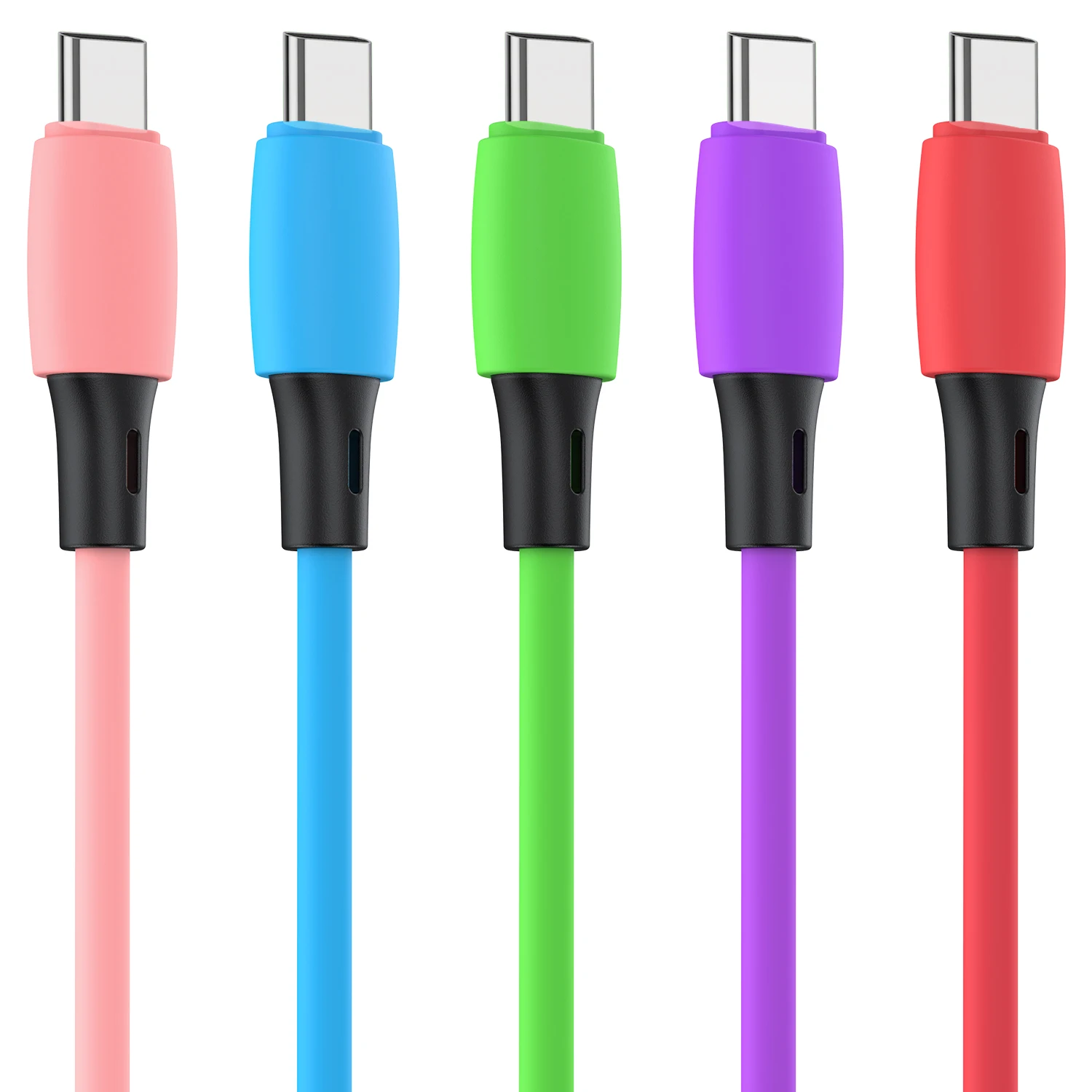 

Wholesale Fast Charging Android Usb Cable Charger And Data Sync Cable For Samsung Iphone, Pink/blue/green/purple/red