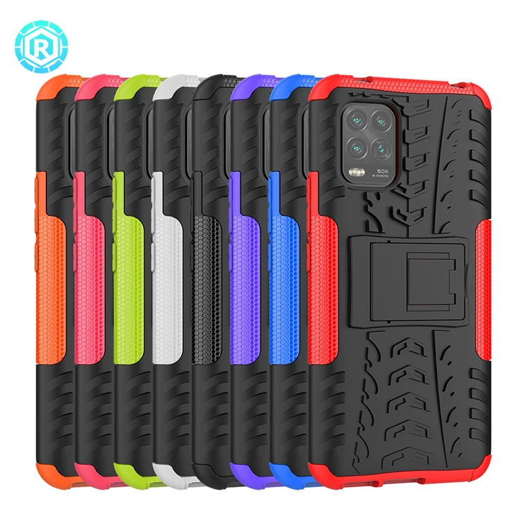 

Free Sample Dazzle Case Shockproof Phone Cover Kickstand Phone Case for Xiaomi 10 Youth