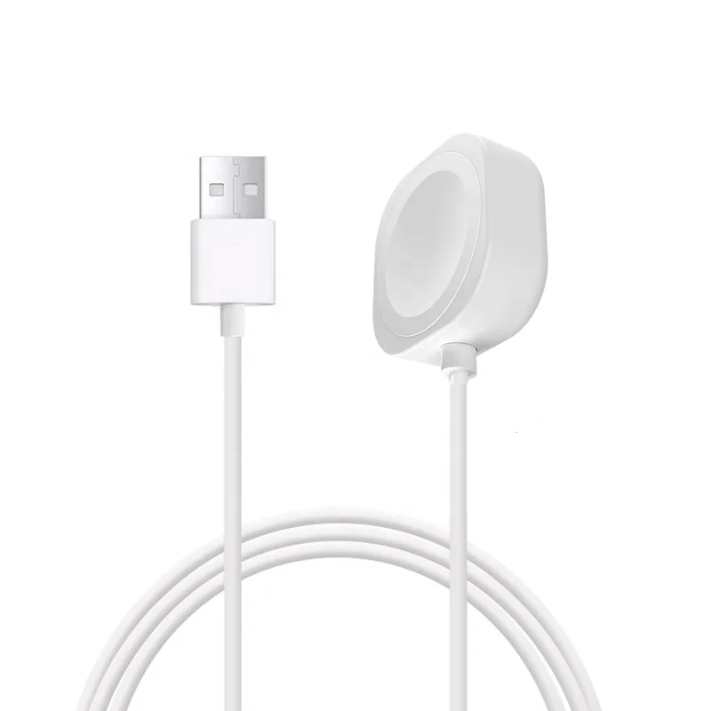 

Premium Wholesale CE Rohs Portable Smart Watch Charger Cable For Apple Watch Charger 6 5 4 3 2 SE, White