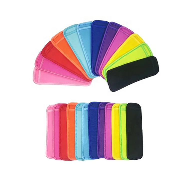 

Multicolor Popsicle Sleeves Neoprene Blank Popsicle Covers Ice Pop Holders, Pantone