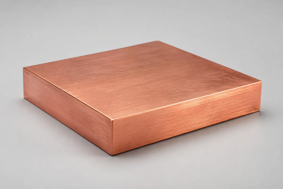 Thick Copper Plate, grades C11000 / T2