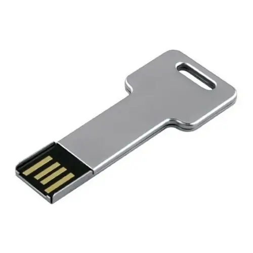 Silver Square Key USB Stick Silver Key USB Flash Drive - ANKUX.COM