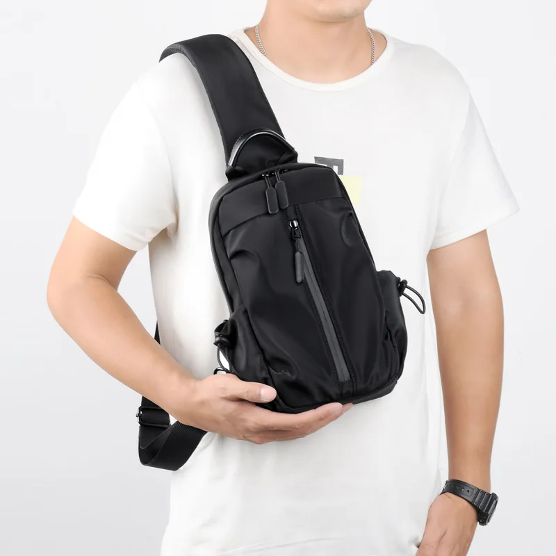 

2021 High quality single shoulder crossbody men pu leather backpack fashion women bag promotional large capacity