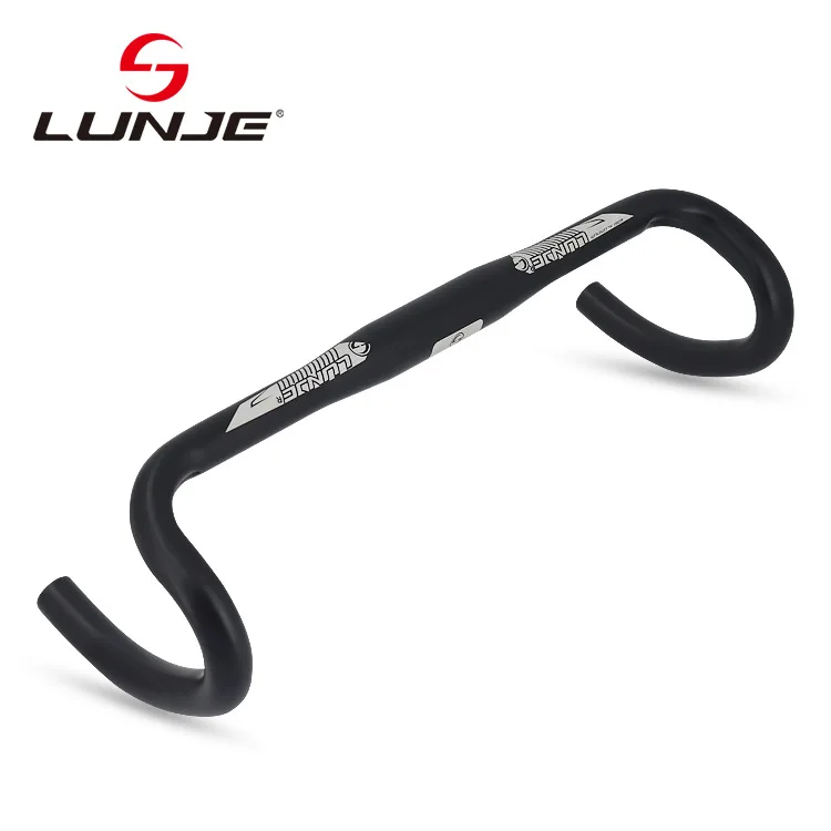 

LUNJE 31.8mm/25.4mm*420mm Alloy Bicycle Drop Bar Road Bike Drop Handlebar bicycle handle MTB accessories MTB parts