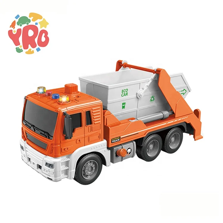 

Large construction truck toy 1:16 inertial children rubbish truck boy car model