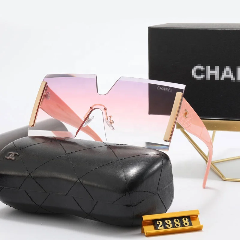 

Latest Sunglasses 2022 Designer Frameless Eyewear Luxury Brand Fashion Women Sunglasses