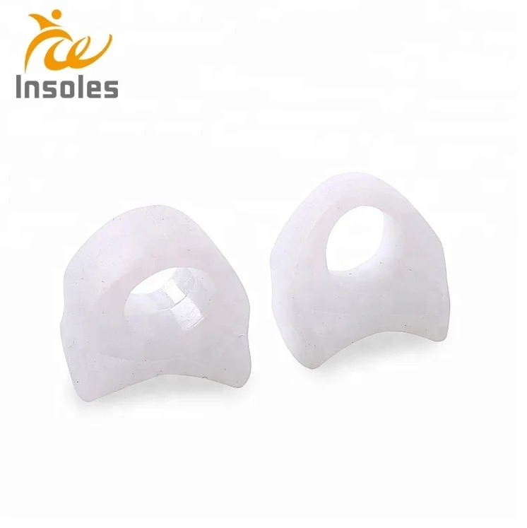 
Pack of 4 Toe Separators and Spreaders For Bunion, Overlapping Toes and Drift Pain Pads 