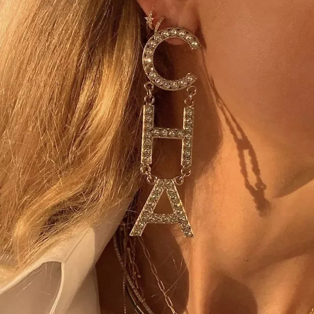 

CC Stainless Steel Earrings Custom High Quality G Hoop Earrings For Women F Earring