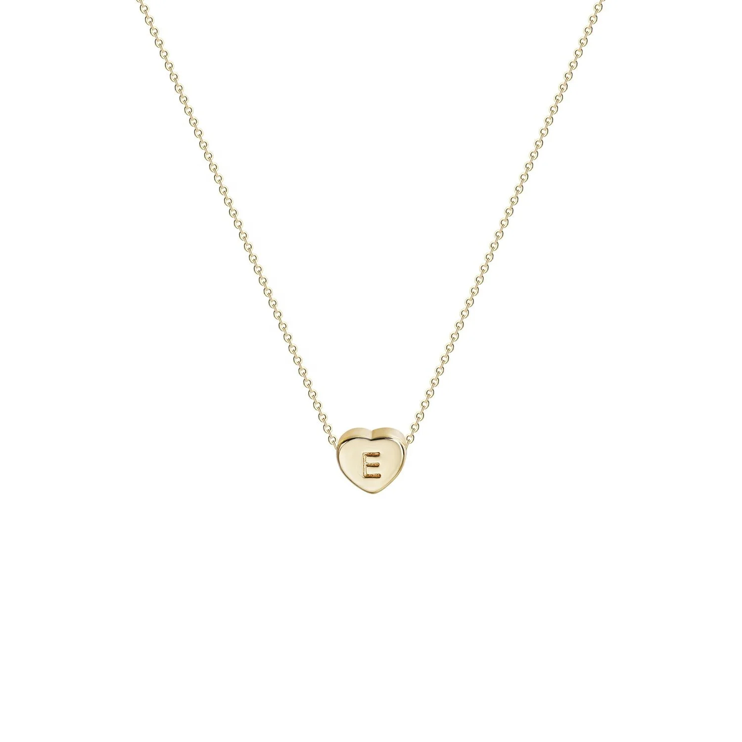 

2021 Personalized Fashion Womens Dainty Heart Gold Chain Necklace