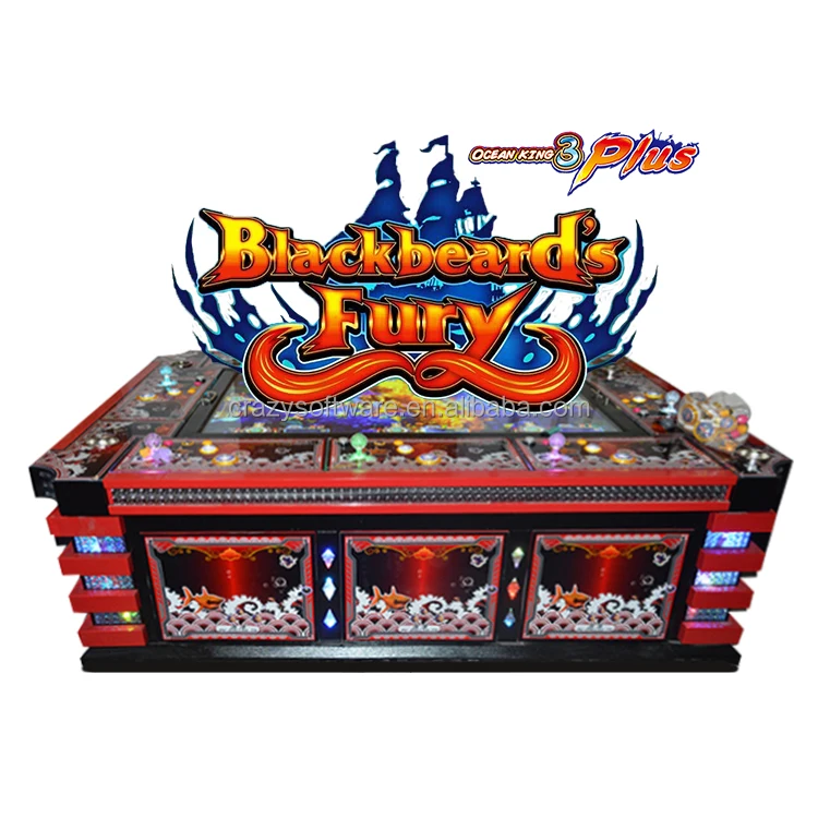 

USA Newest Ultimate Fish Game Anti Cheating Alarm Ocean King 3 Plus Blackbeard's Fury