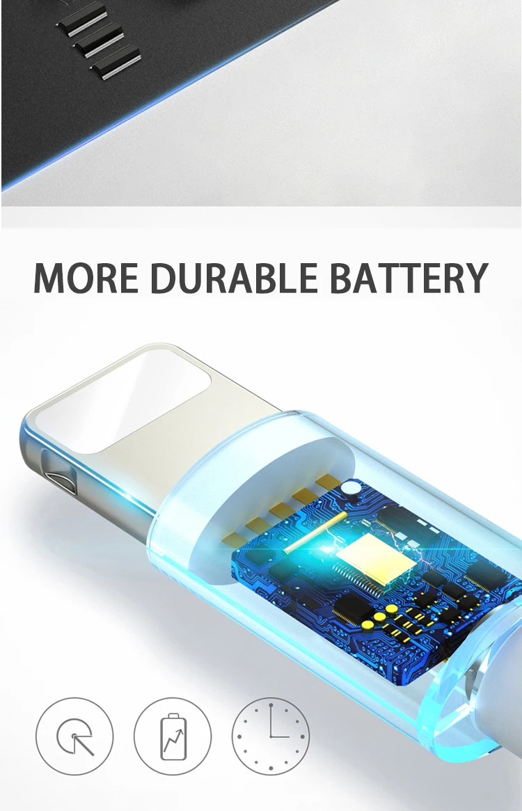 Wings Hot Selling 8 pin Data Charging Cable for iPhone for iPad High Quality Factory Directly Sale Price Promotion Gift - ANKUX.COM