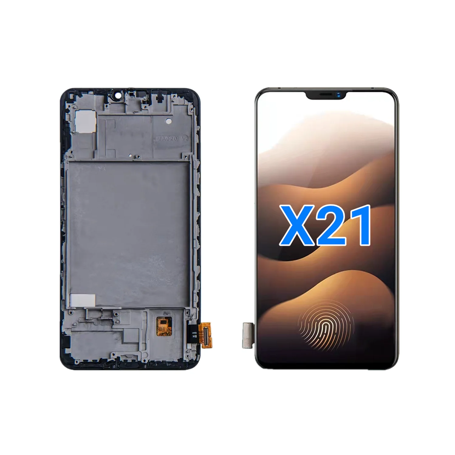 

Mobile Phone Lcd Vivo X21 Lcd Display Touch Screen Digitizer Ecran, Black