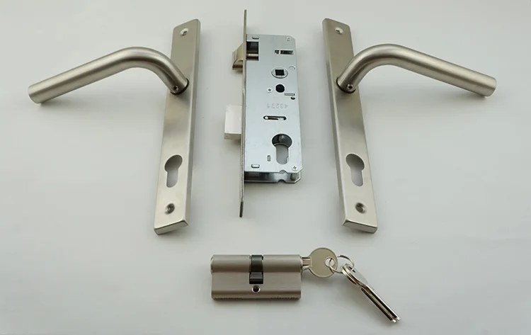 Narrow mortice lock with deadbolt lock security