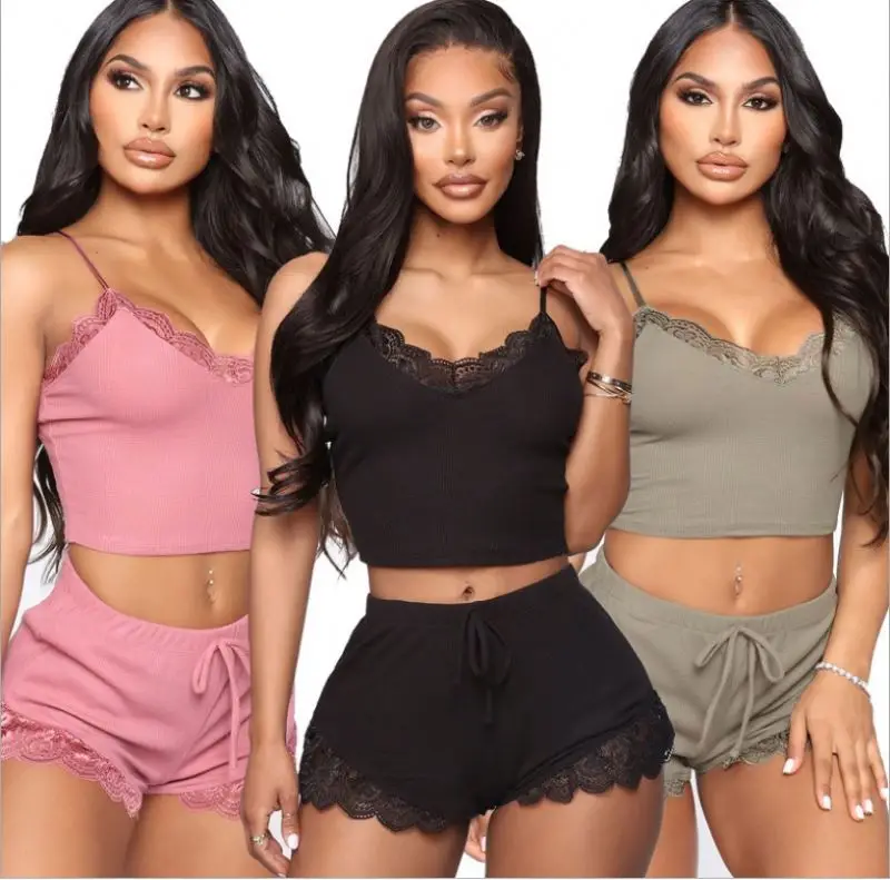 

Plus size pijamas mujer onies pajamas terno ladies 2 piece short sets pajamas women cotton sleepwear