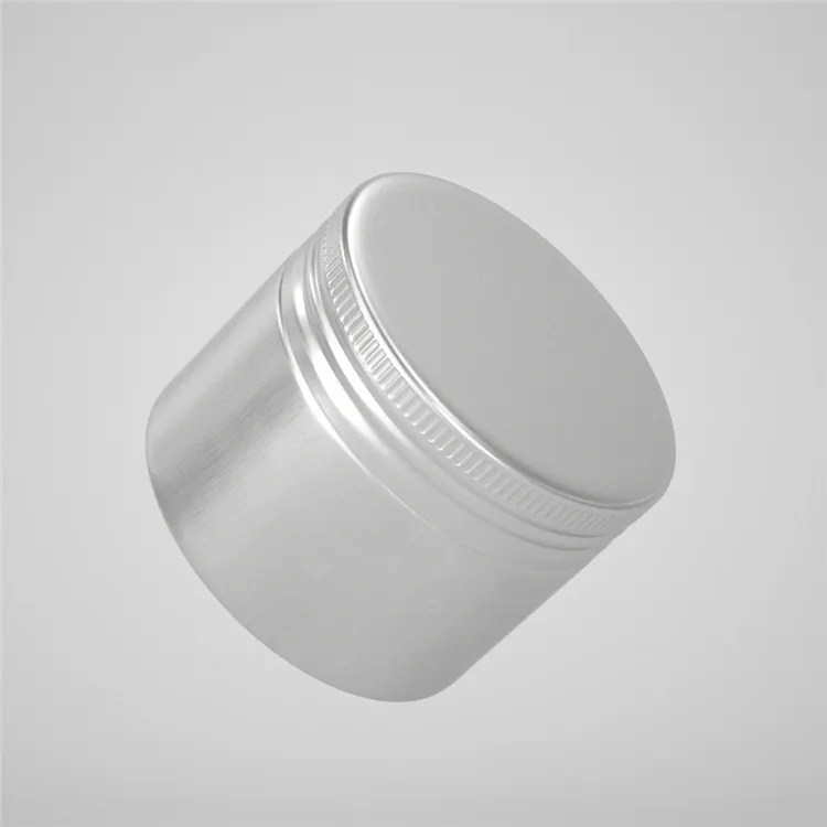 60g/ml unique candle jar aluminium tea tin factory cans spices tin coffees with screw lid