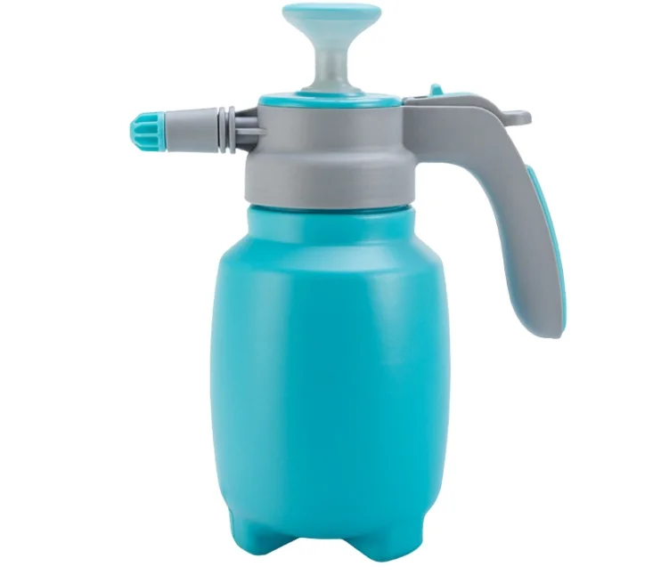 

1.5L Plastic Watering Can Hand Pressure Sprinkler Watering Pot Garden Spray Bottle, Blue or customized color