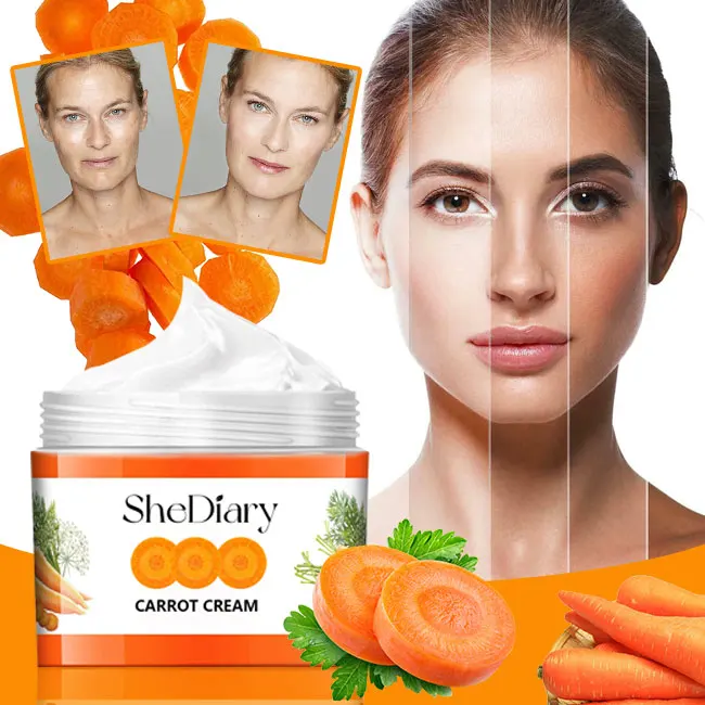 

wholesale pure red carrot skin carotene creamwhitemax vitamin c collagen repairing lightening creamwhitening carrot face cream