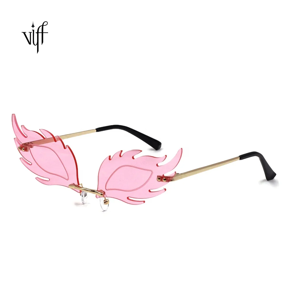 

2020 Sunglasses VIFF HM20120 Fire Flame Popular Sun glasses Customs Shades