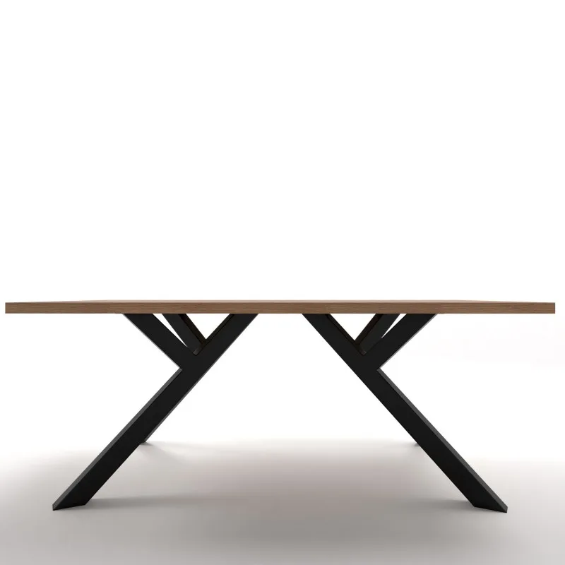 Wholesale Black Metal Furniture Leg Cast Iron Dining Table Legs Steel