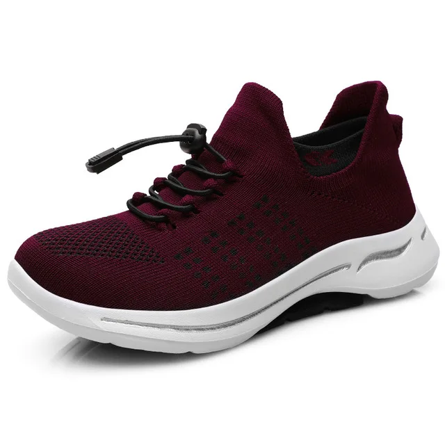 

Casual Sports Shoes Spring/Summer Lightweight Lace-up Round-toe Mesh Shoes, Shown