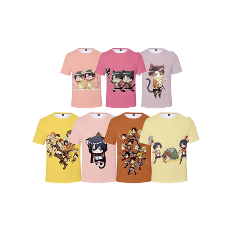 

2021 Custom Logo Sublimation Print Anime T-shirt 100% Polyester Stock T Shirt For Men, Customized colors