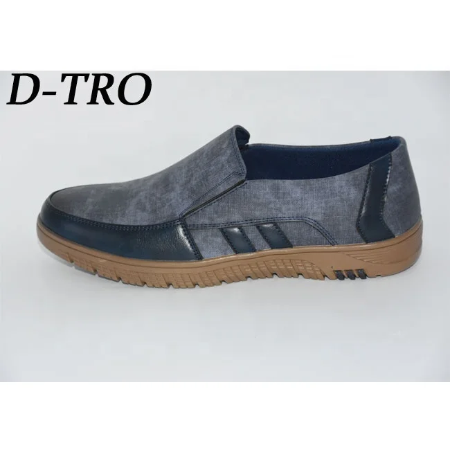 

Latest Fashion Rubber Out Sole Rubber Men New style driving shoes rubber sole men's loafer shoes, Coffee / blue