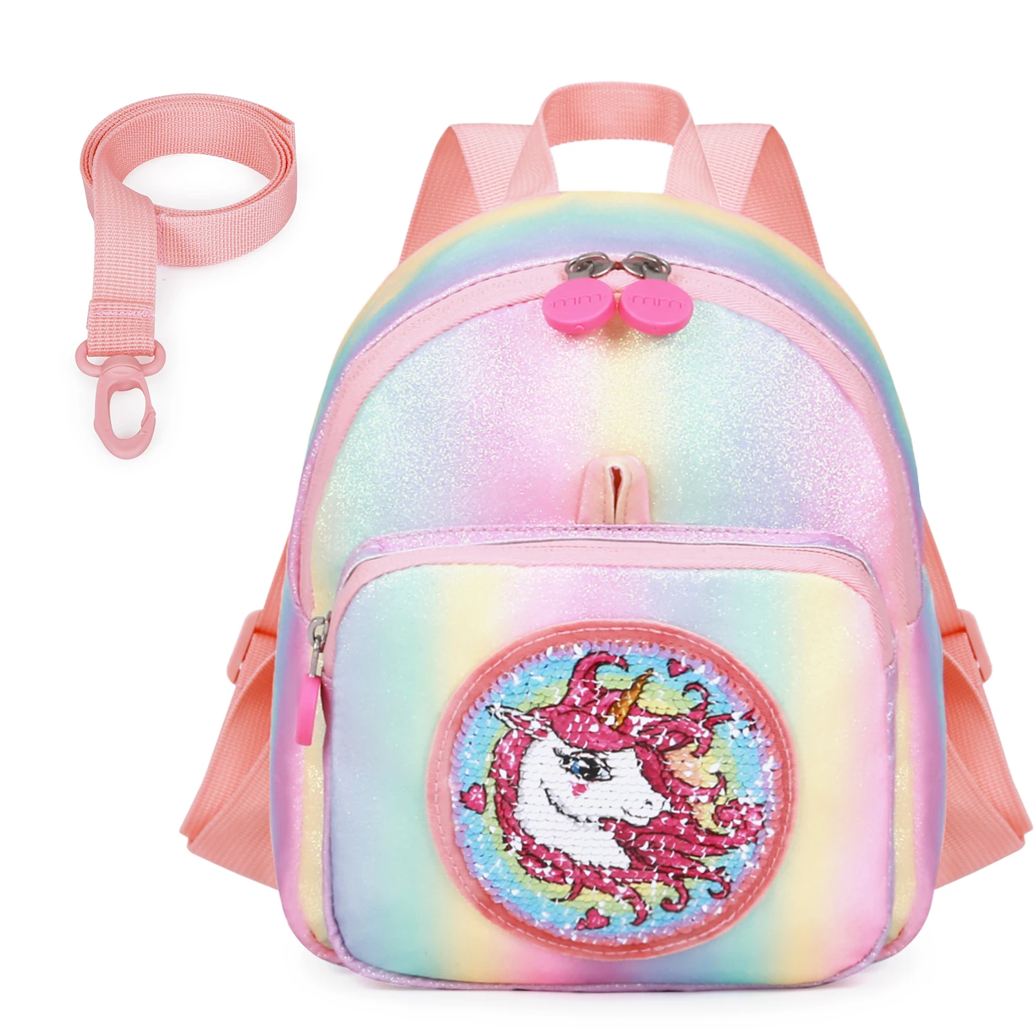 

Dropshipping kid backpack 2021 for kids backpack kids schoolbag cute girls unicorn bag kindergarten, Pink