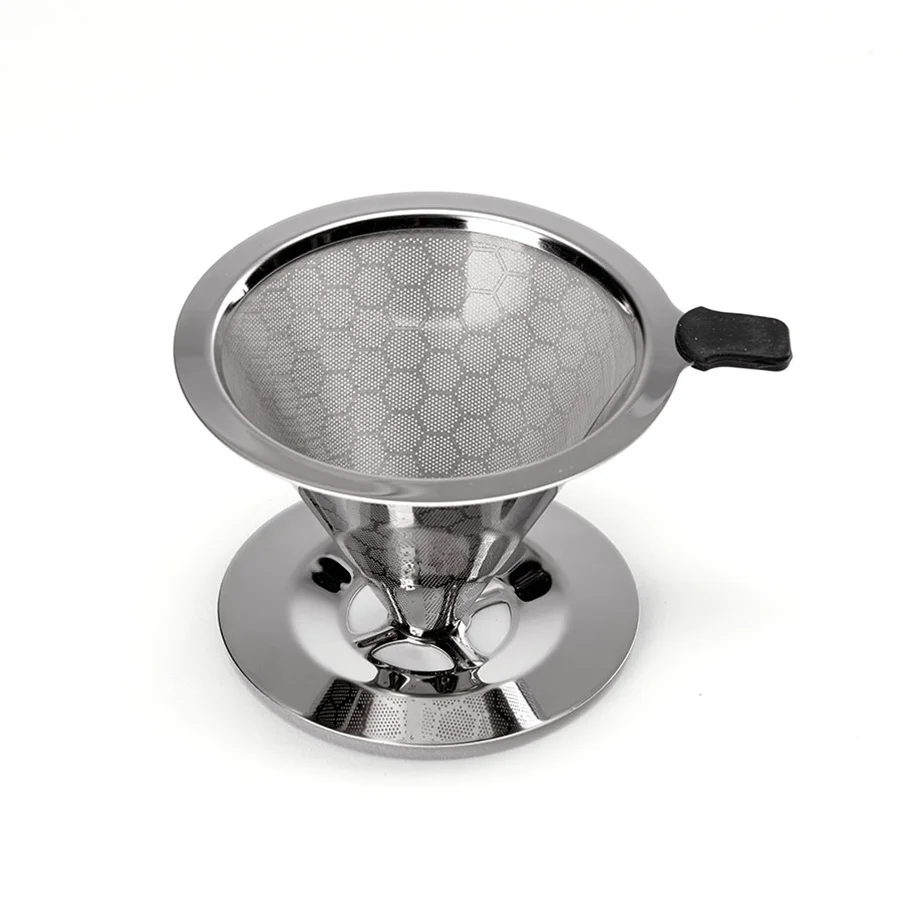 

High Quality Coffee Filter Ball Oneisall Coffee Pot With Filter, Stainless steel color and golden