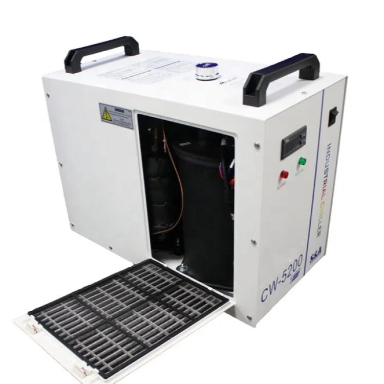 

BLUETIMES Industrial Air Cooling S&A CW3000 CW5000 CW5200 Water Laser Chiller for 40-180W CO2 Laser Engraving Cutting Machine