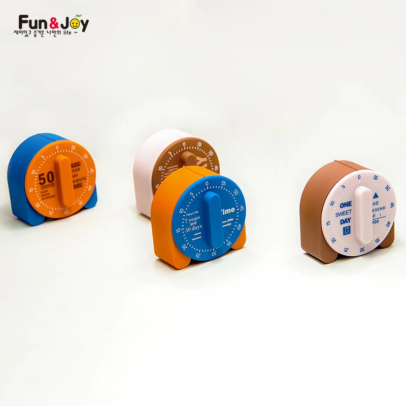 
Student Kitchen Alarm Clock Allocation 60 Minutes Kitchen Mechanical Timer Cube Kitchen Timer 