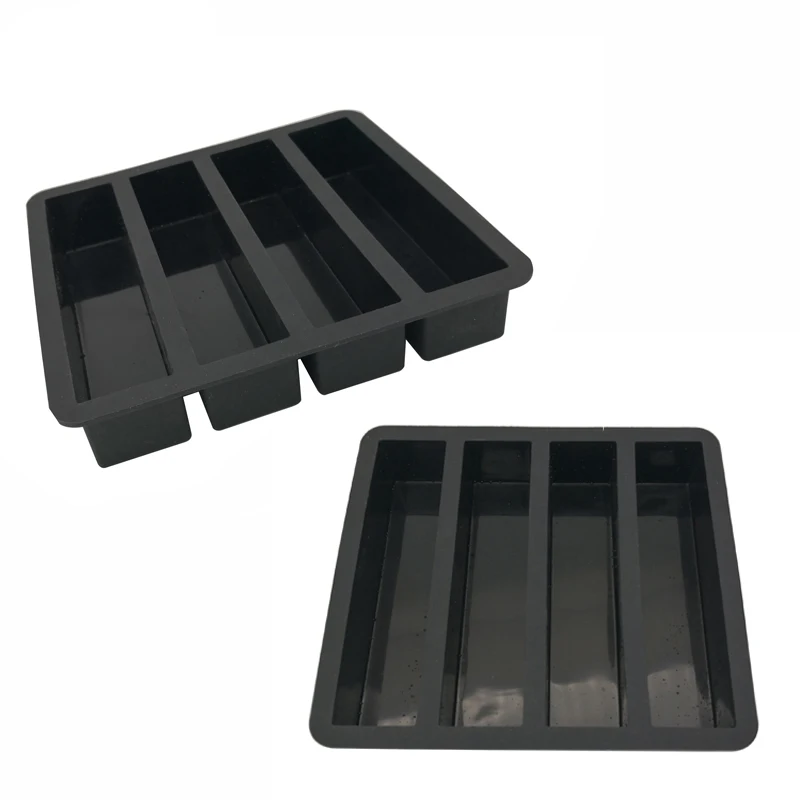 

Silicone rectangle butter mold ice cube tray mold for whisky, Base on pantone