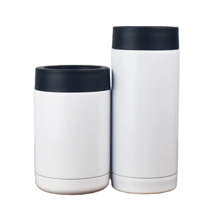 

Wholesale 12oz Insulated White Sublimation Can Cooler for Sale, White color