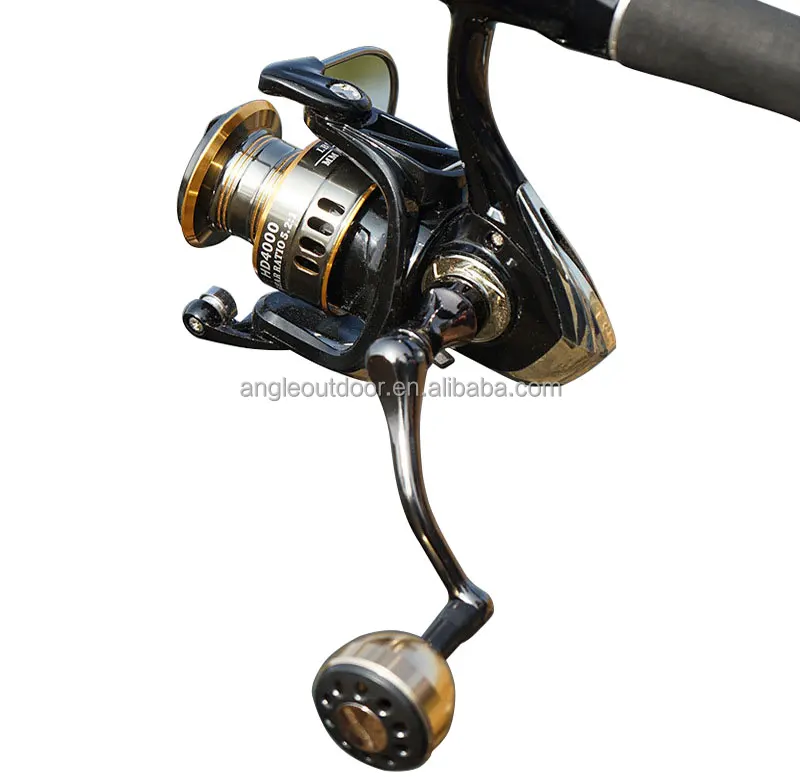 Good Sale Freshwater Fishing Reel 5.2:1 EVA Metal Grip 2000 7000 Spinning Fishing Reel Carrete Giratorio for Freshwater