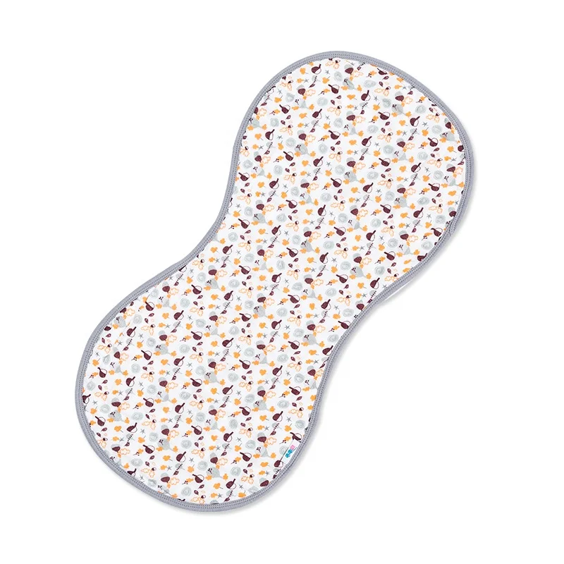 
Hot Sale 100% Organic Cotton Unisex baby Burp Bib 3 Pack Set Eating Drool Bibs Burp Cloth 