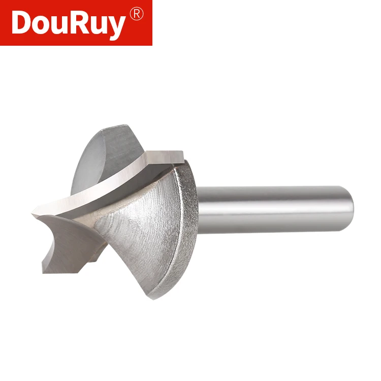 

DouRuy 6/8/12.7mm Woodworking Cutter CNC Tungsten steel Router Bits for wood sharp knife woodworking tools