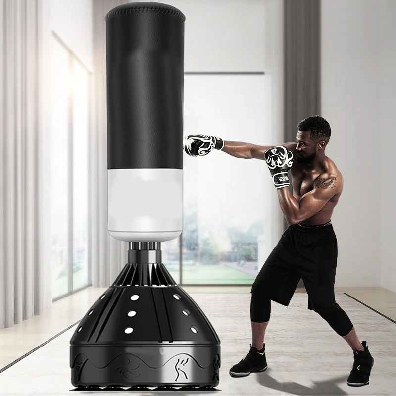 Manufacture Best Free Standing Heavy Sand Kick Boxing Punching Bag With