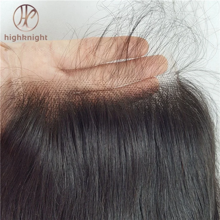 

Highknight Super Thin 100% Real High Definition HD Lace Frontal With Virgin Cuticle Aligned Hair 5x5 Hd Lace 4*4 HD Lace Closure