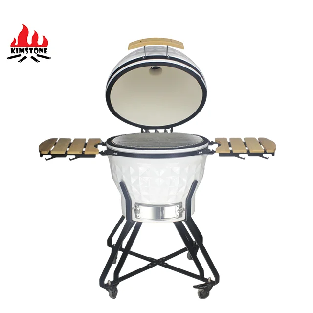 

2021 New Design Kamado Grill 24 Inch Diamand kamado Argentino for Home and Garden, Optional from pantone color