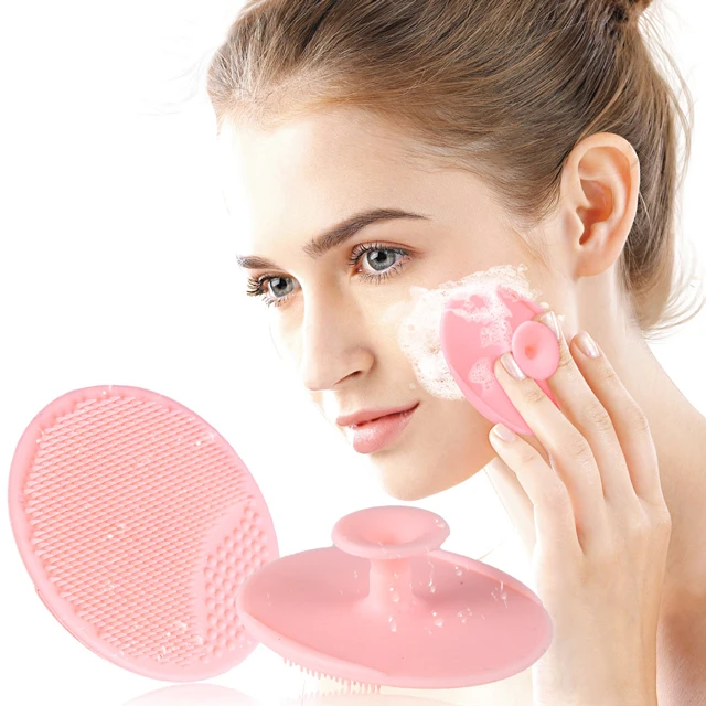 

Professional Private label beauty cosmetic silicon brush face facial brush cleanser C0327