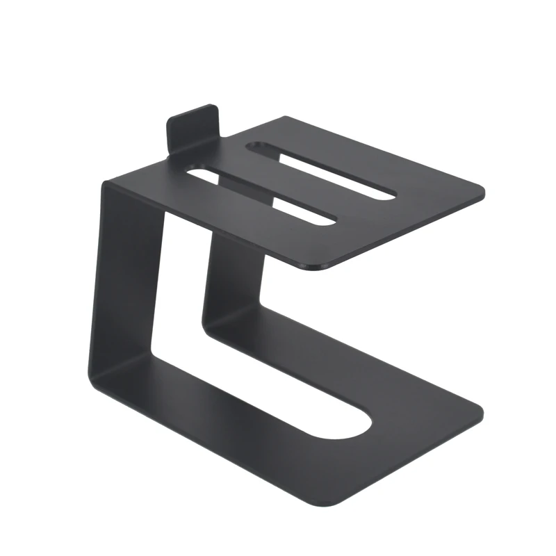 

2021 New Design Mic Stand Table Steel Mini Desktop Speaker Stand, Black