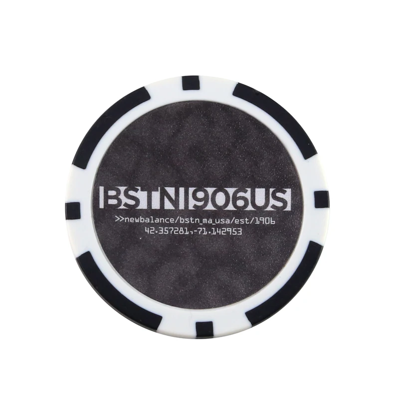 
Monte Carlo clay poker chips casino tokens chips with custom gold trim sticker 