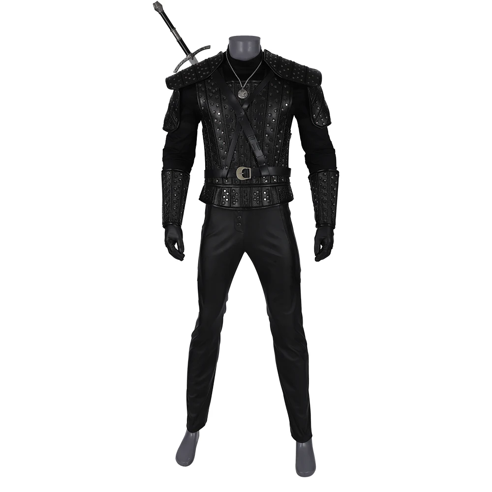 

The Witchers 3 Wild Hunt Geralt Cosplay Costume Adult Costume Set mzx 20190293, Photo