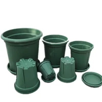 

Eco-friendly garden round nursery plastic garden plant flower pot