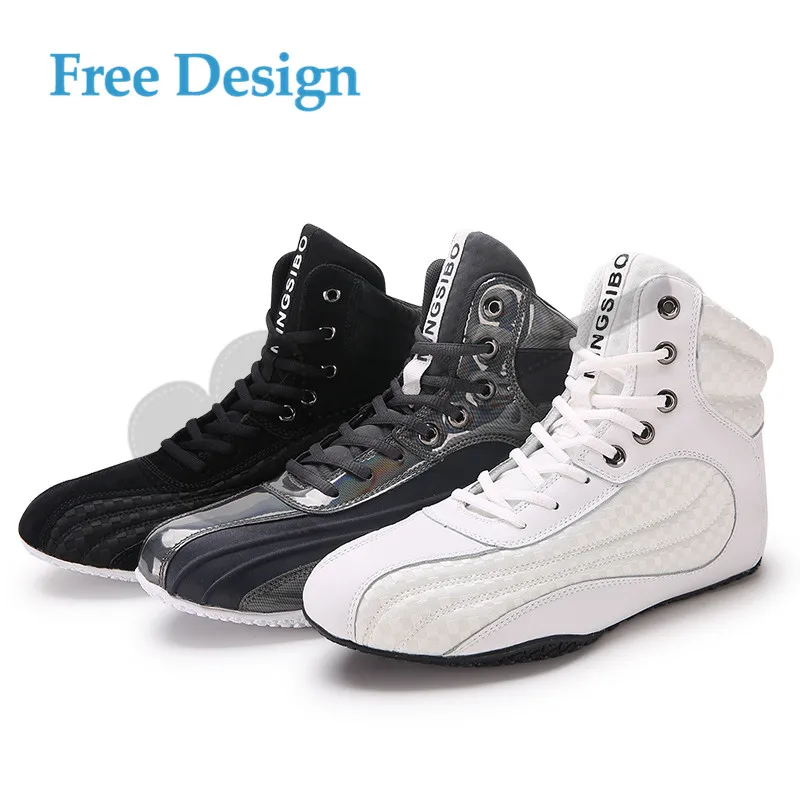 

Professional Wrestling Fighting Weightlifting Shoes Male Comfortable Training Boxing Fighting Boots, Custom colors