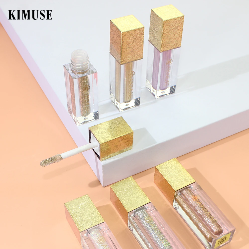 

KIMUSE 4 Colors Shimmer Liquid Eyeshadow Glitter Eye Shadow Waterproof High Pigment Eye Makeup Wholesale